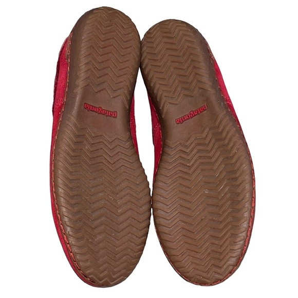 Women’s Patagonia Waxed Red Kula Suede Moccasins Size 7 - Picture 8 of 8